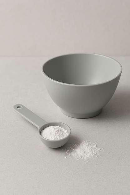 Powder Poof Precision Mixing Bowl & Spoon
